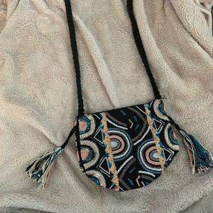 Sam Edelman Beaded Boho Crossbody
